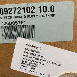 Nike zoom Rival track cleats